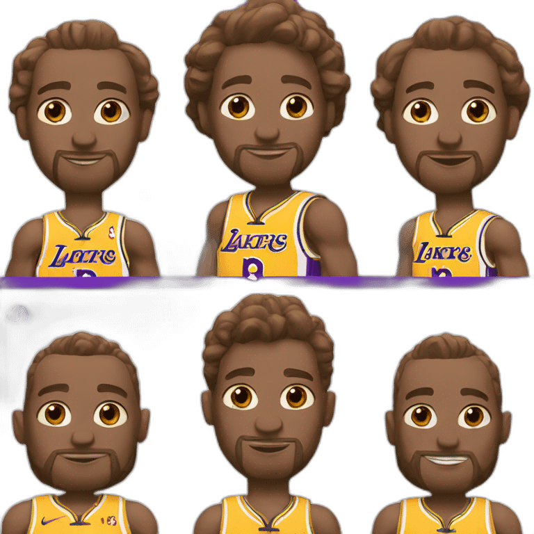 1 Maillot Lakers  emoji