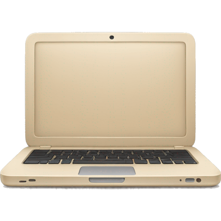 beige laptop emoji