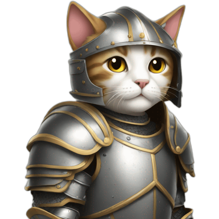 A Cat in Armor emoji