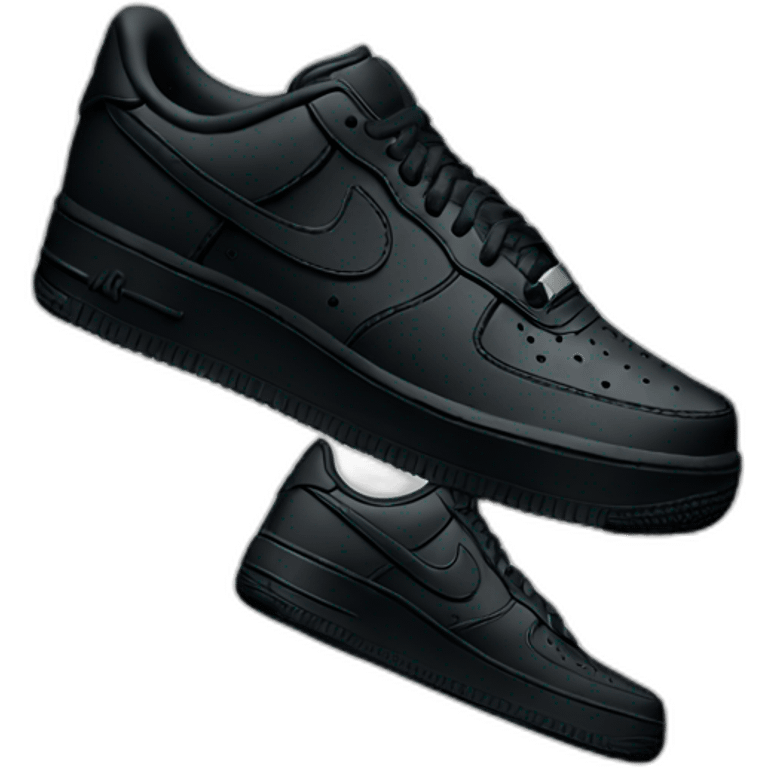 air force 1 black emoji