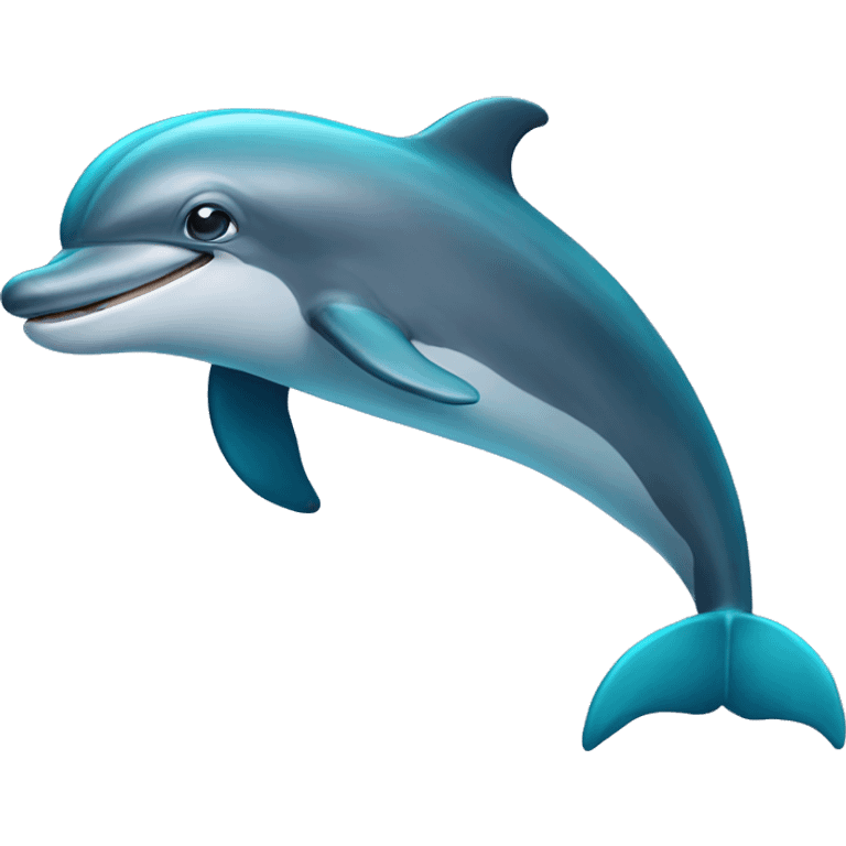 Re dolphin  emoji