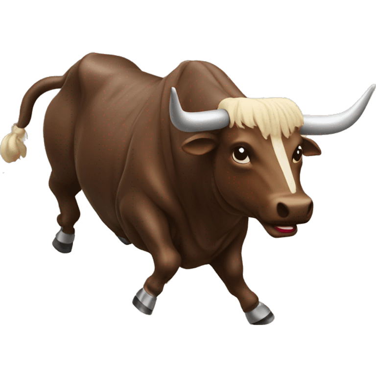 Mechanical bull emoji