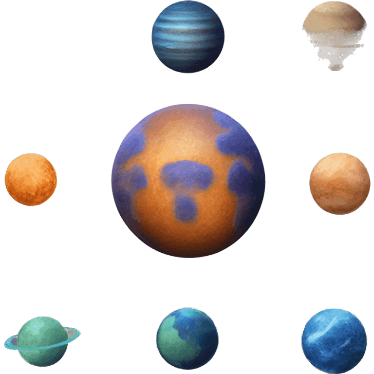 planetary symbols emoji