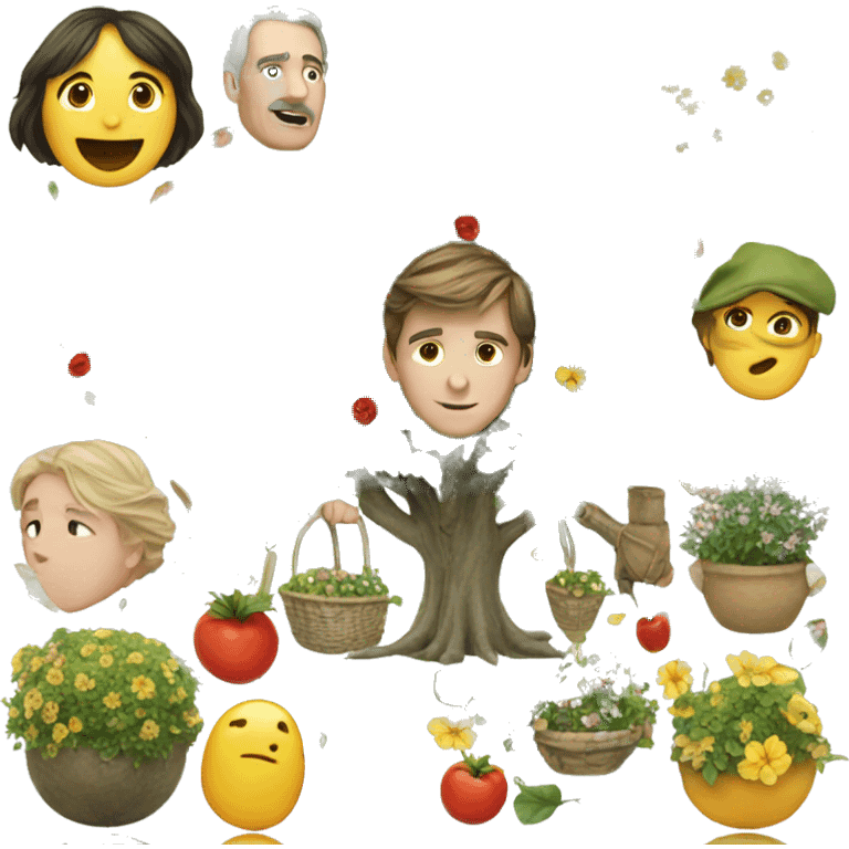 The secret garden emoji