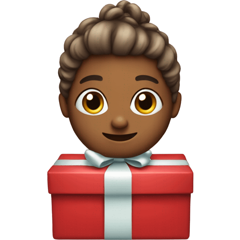 cute christmas present  emoji