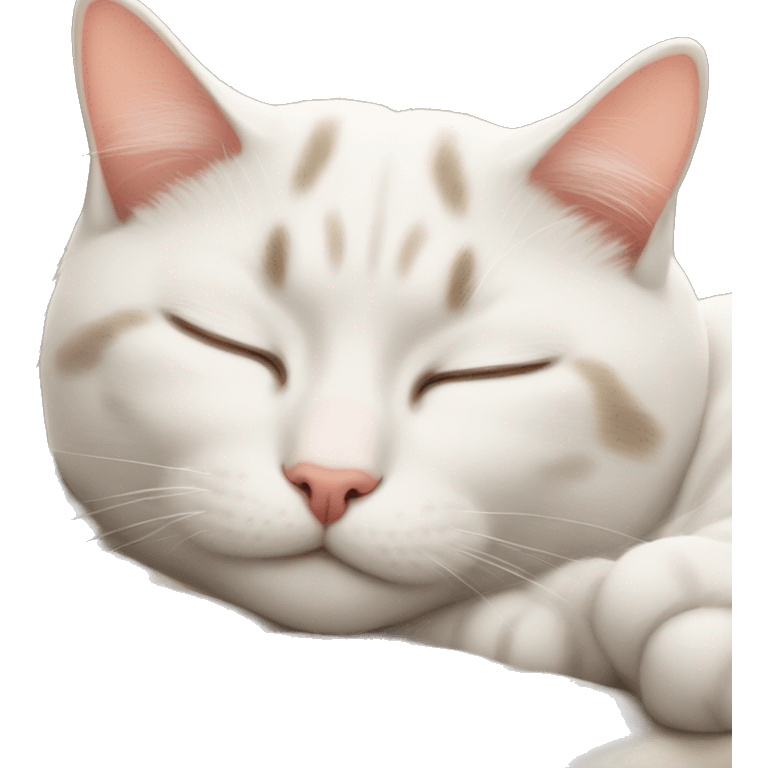 cat sleeping  emoji