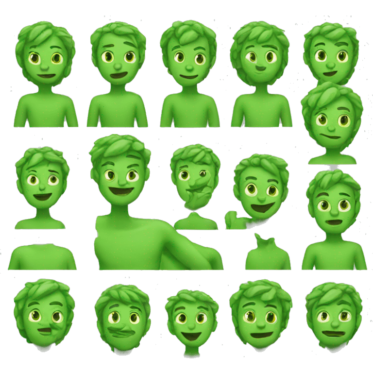 Green people  emoji