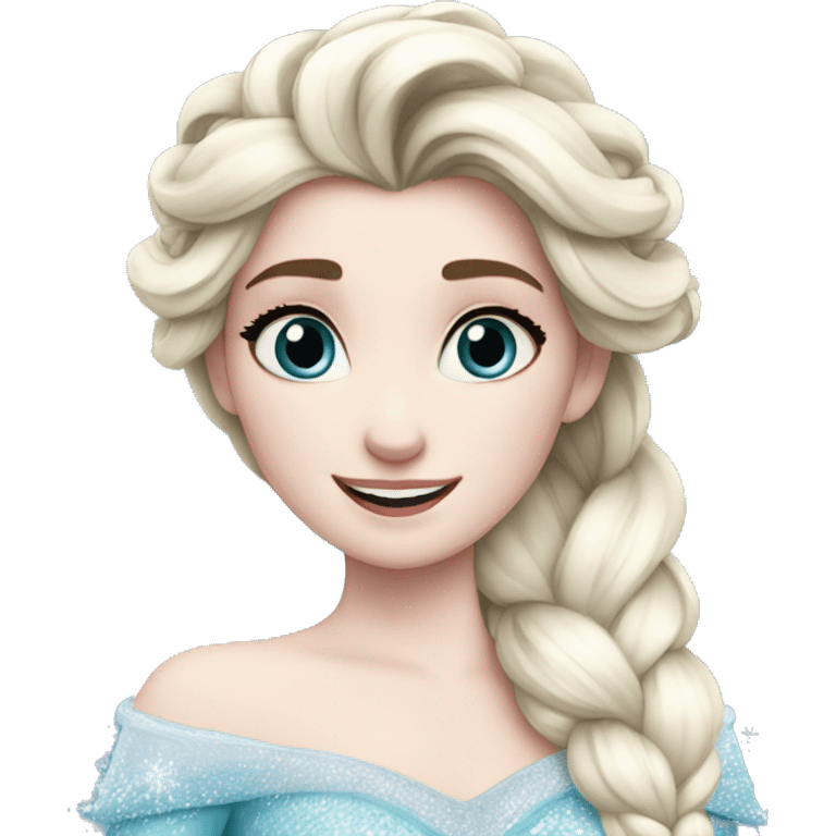 elsa frozen emoji