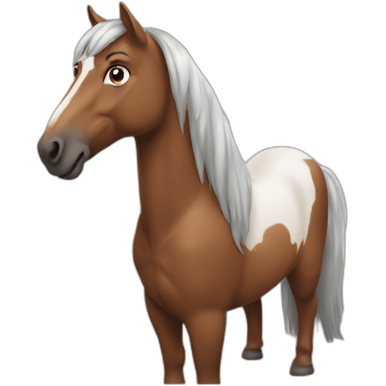 long horse emoji