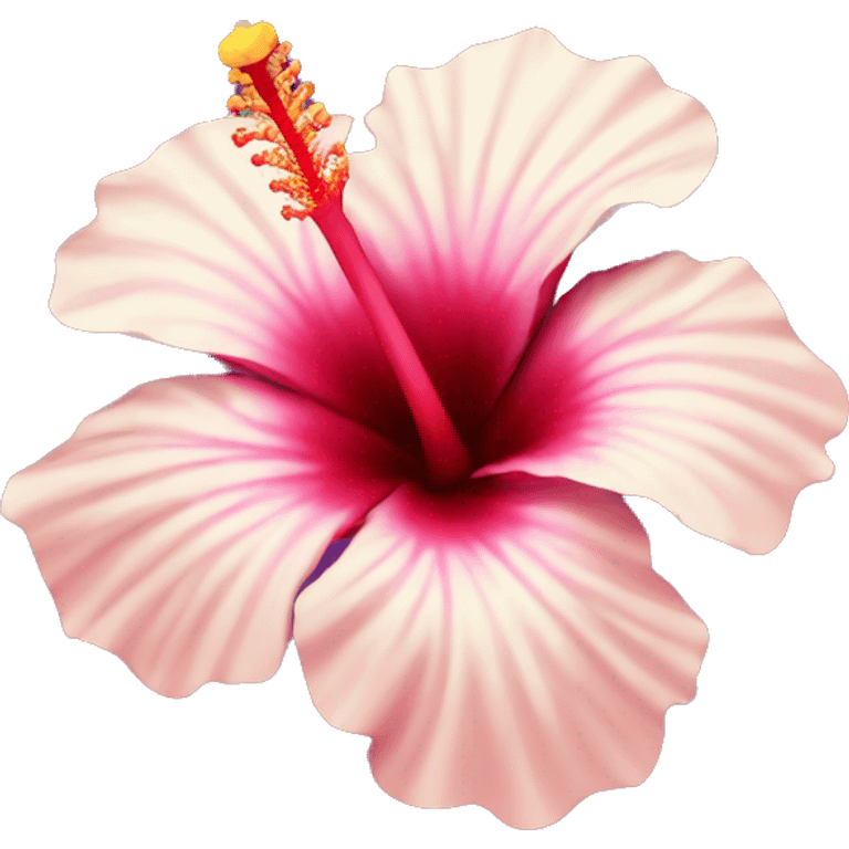 Hibiscus flower emoji