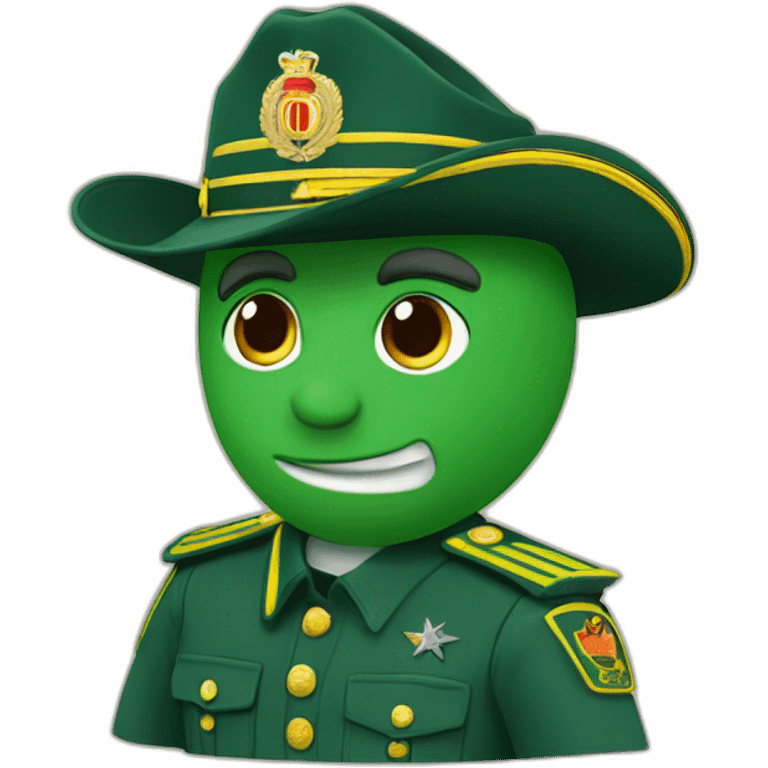 guardia civil tricornio emoji