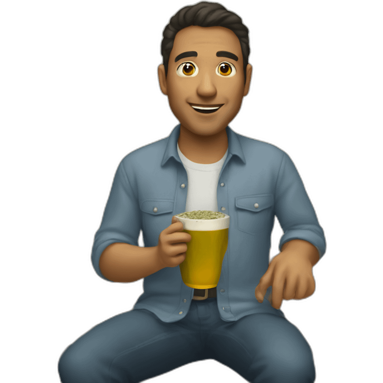 berkeley developer with yerba mate in hand emoji