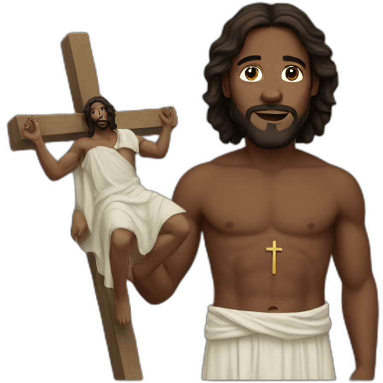 Black Jesus emoji