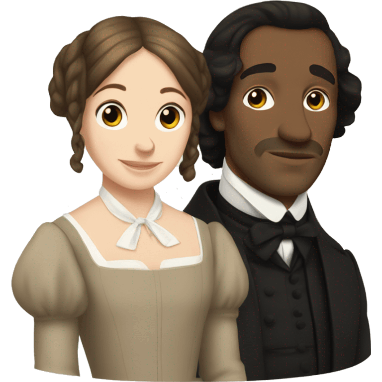 Jane Eyre and mr Rochester emoji