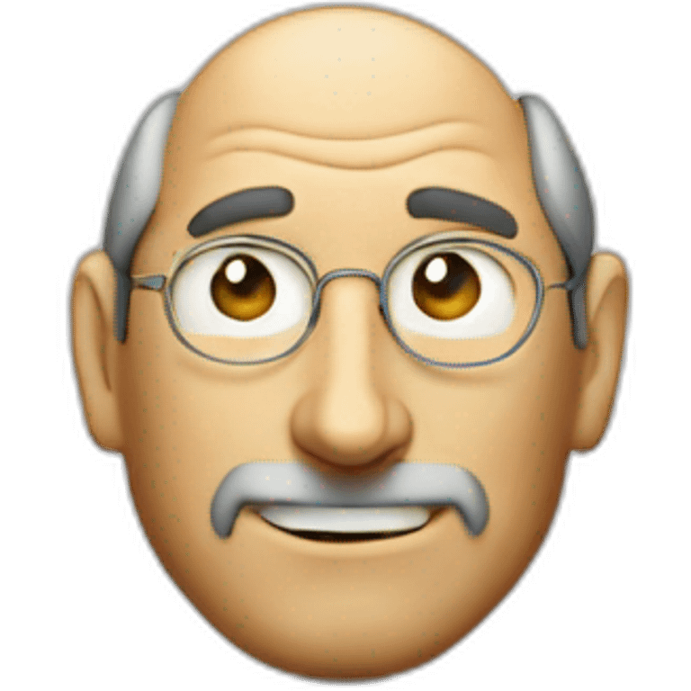 Steve Jobs apple emoji