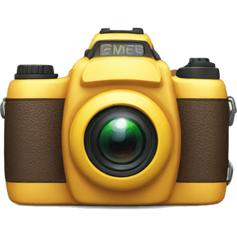 Kids camera with games emoji