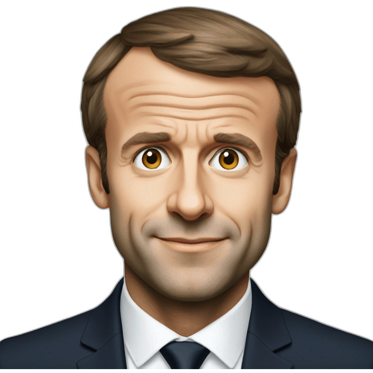 Emmanuel Macron emoji