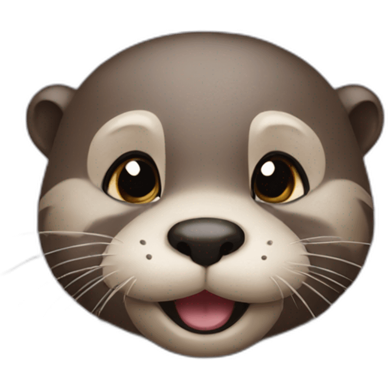 Otter sarcastic emoji