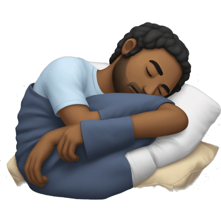 Sleeping and listening to true crime podcast emoji