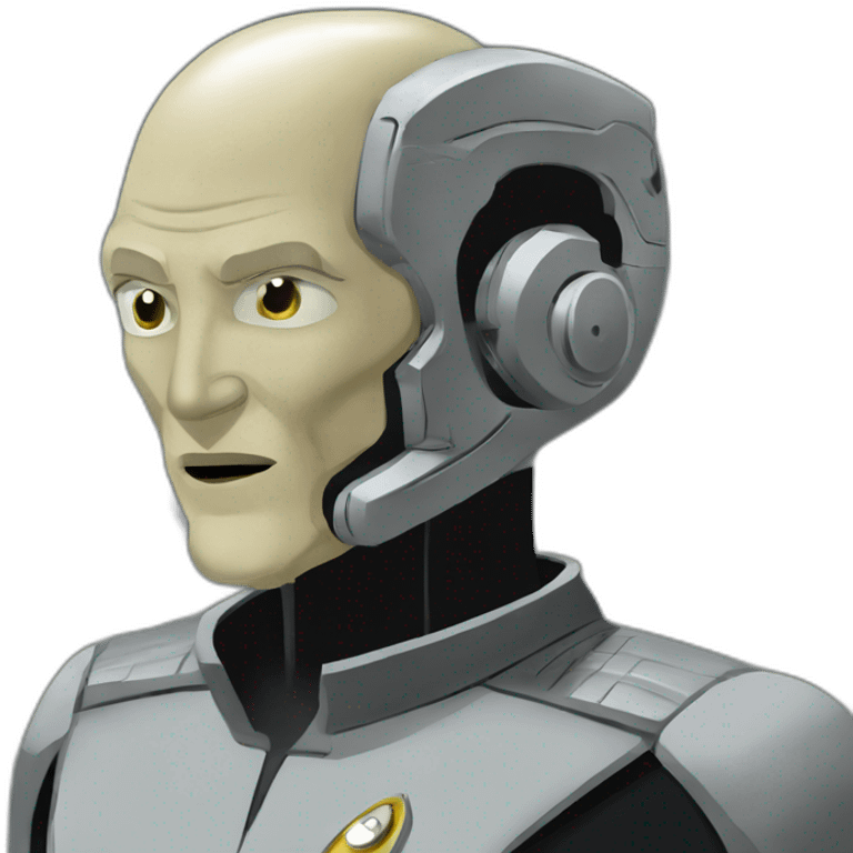 BORG Locutus Star Trek Voyager Space emoji