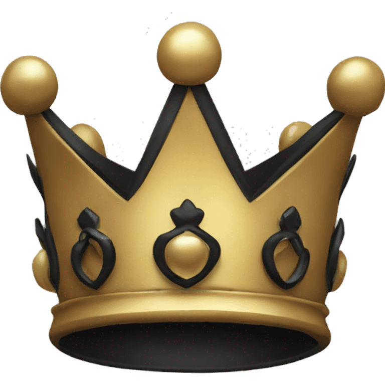 black crown emoji