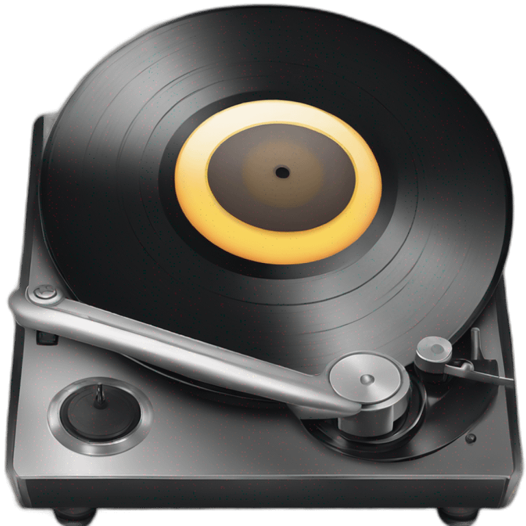 vinyl record player emoji