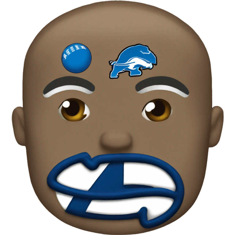 Detroit lions emoji