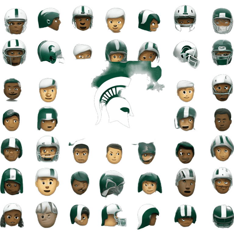 Michigan state Spartans  emoji