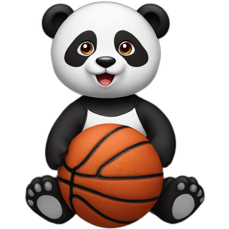 Panda basketball emoji