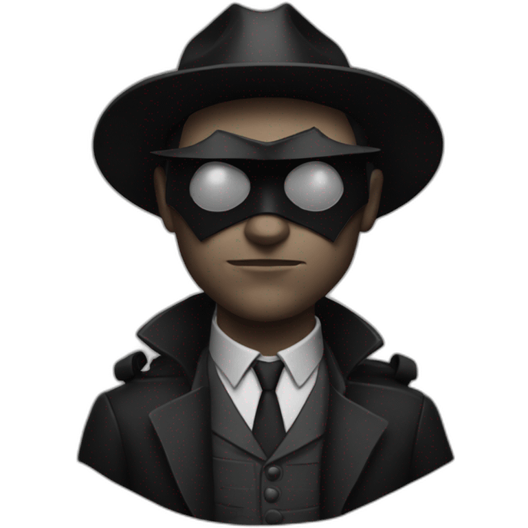 batman noir emoji