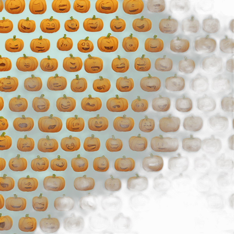 pumpkin-cute emoji