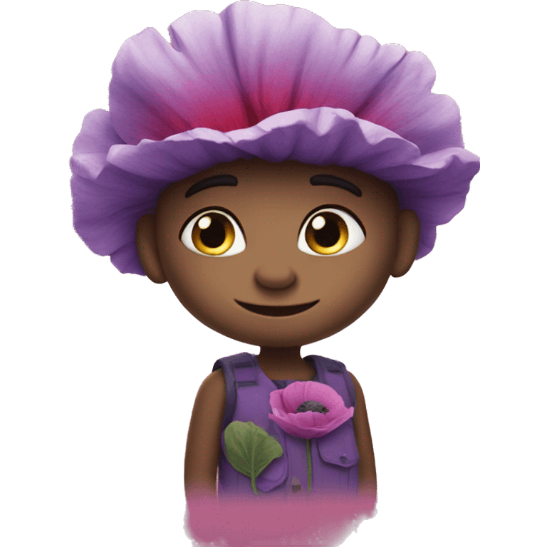 Poppy from trolls emoji