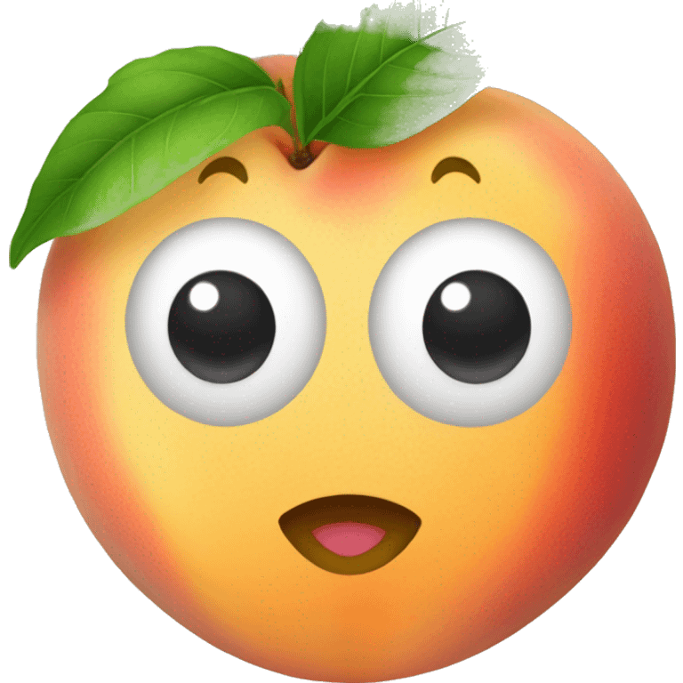 peach énervée emoji