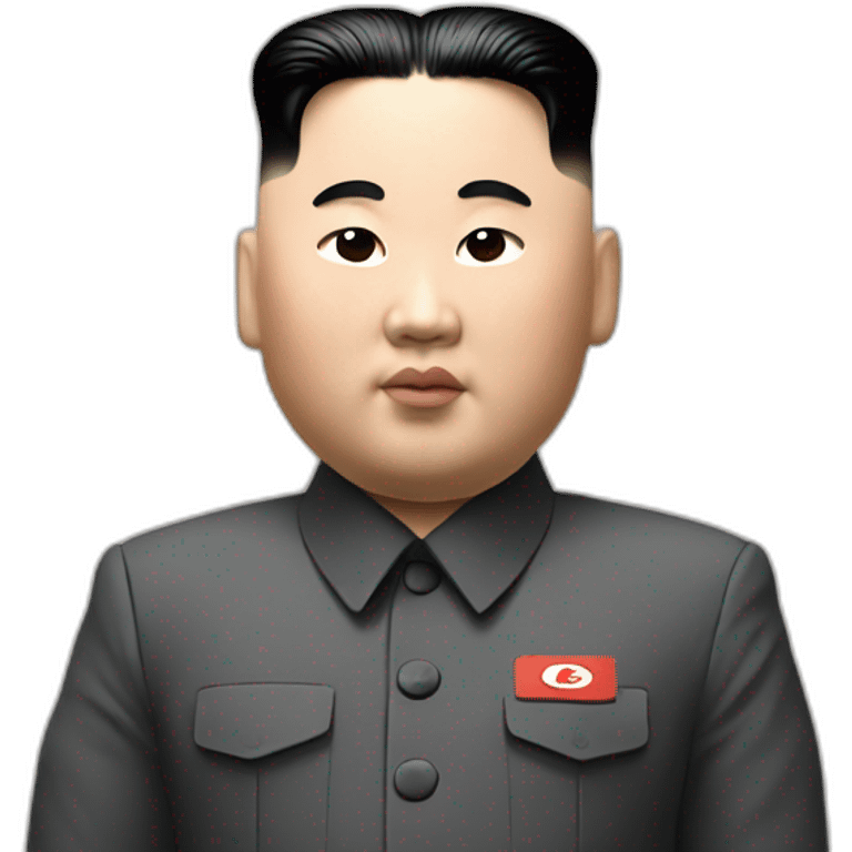 Kim jong UN and LOGO Nike emoji