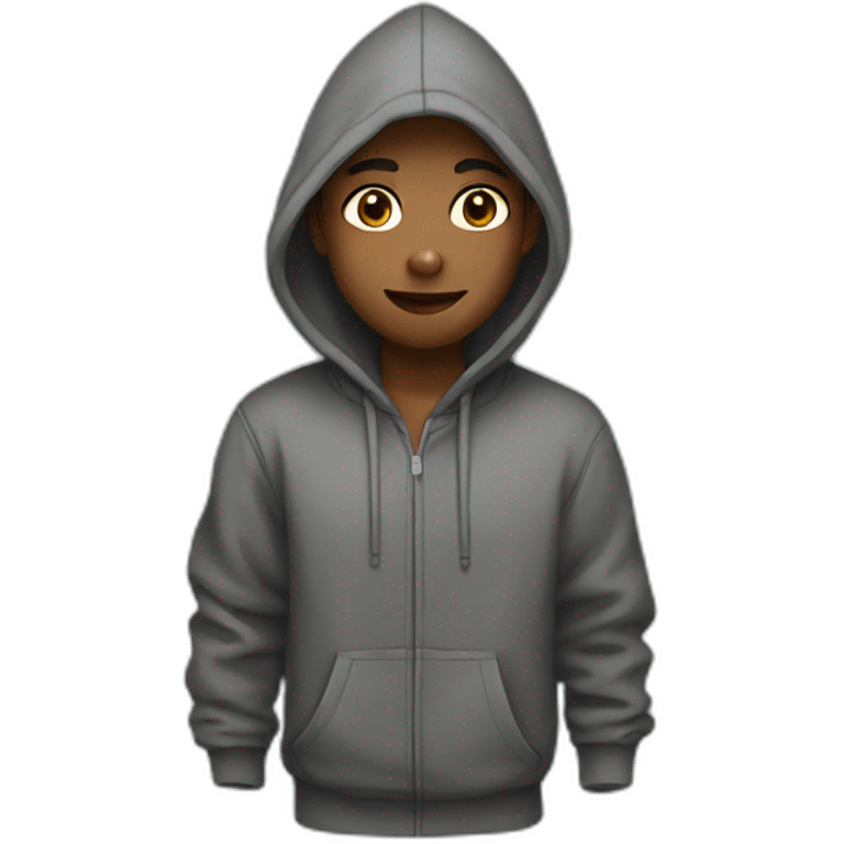 A BOY WITH HODDIES emoji