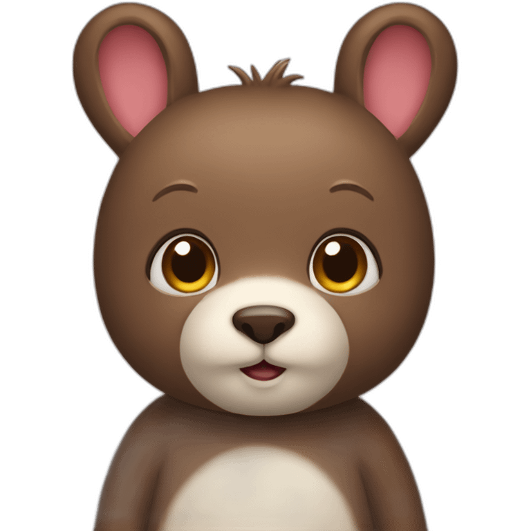 a bunny bear emoji