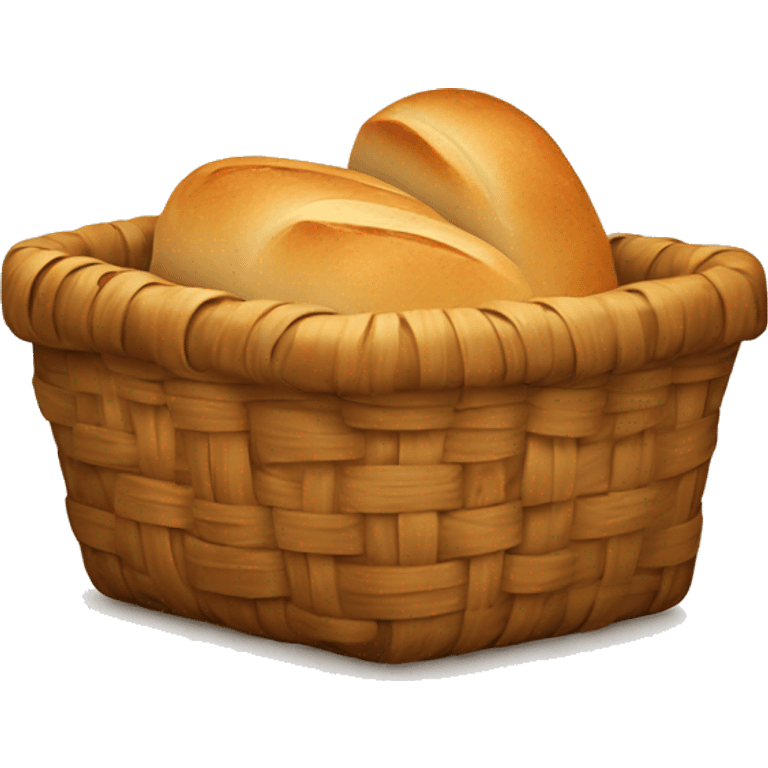 Cute Bread basket emoji