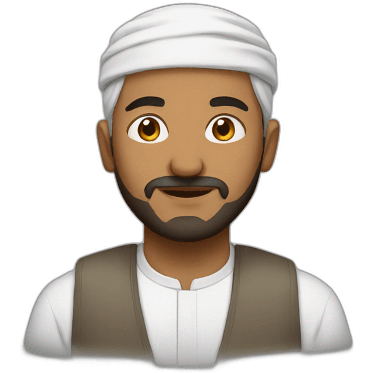 Muslim man emoji