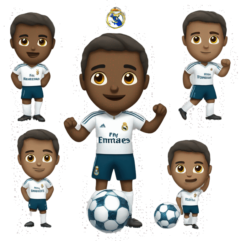 Real Madrid soccer team emoji