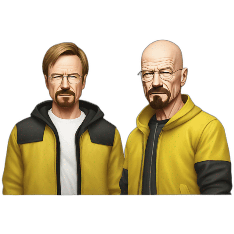 Walter white ans jesse pinkman emoji