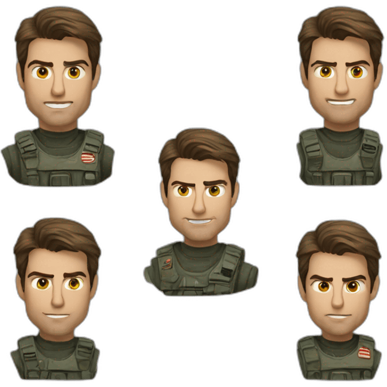 Tom Cruise from Edge of Tomorrow emoji