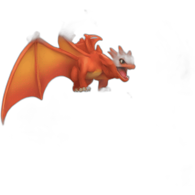 Dracaufeu pokémon emoji