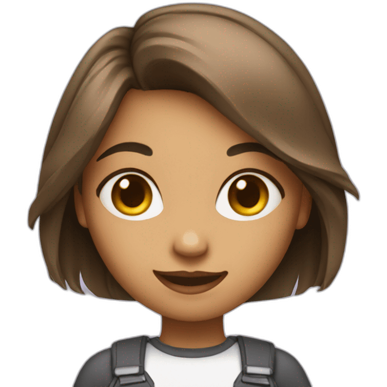 cute tech girl emoji