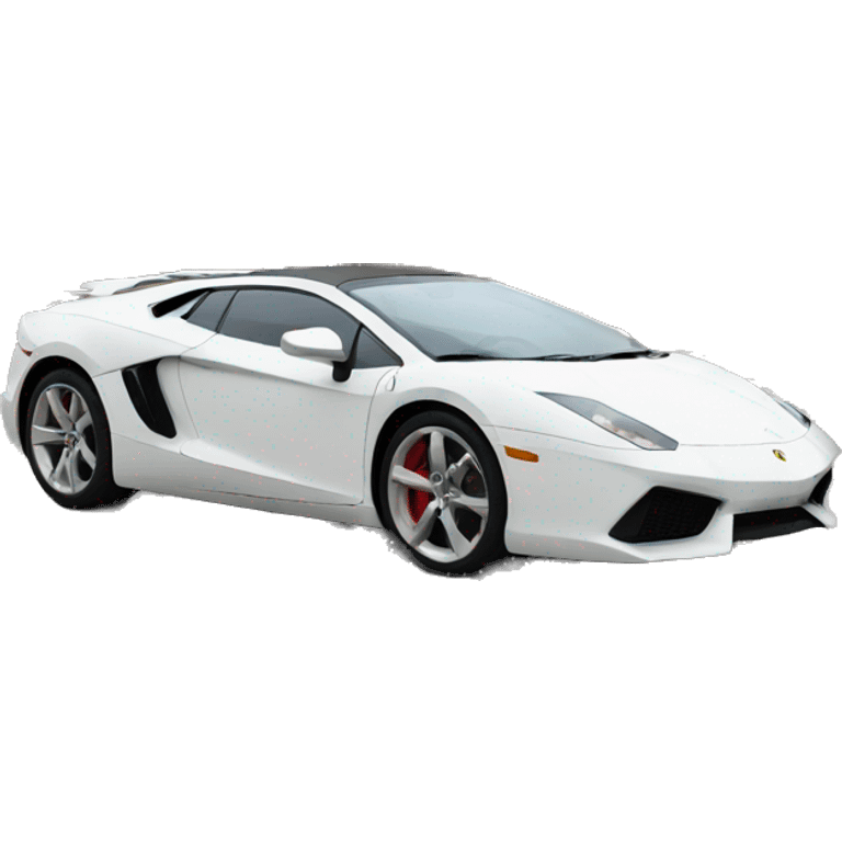 white super car emoji