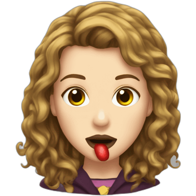 Hermione Granger lips banana emoji