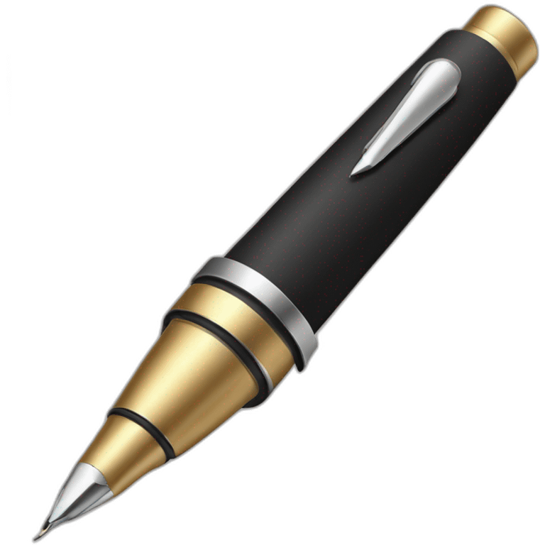 vector application pen tool fountain pen tip emoji