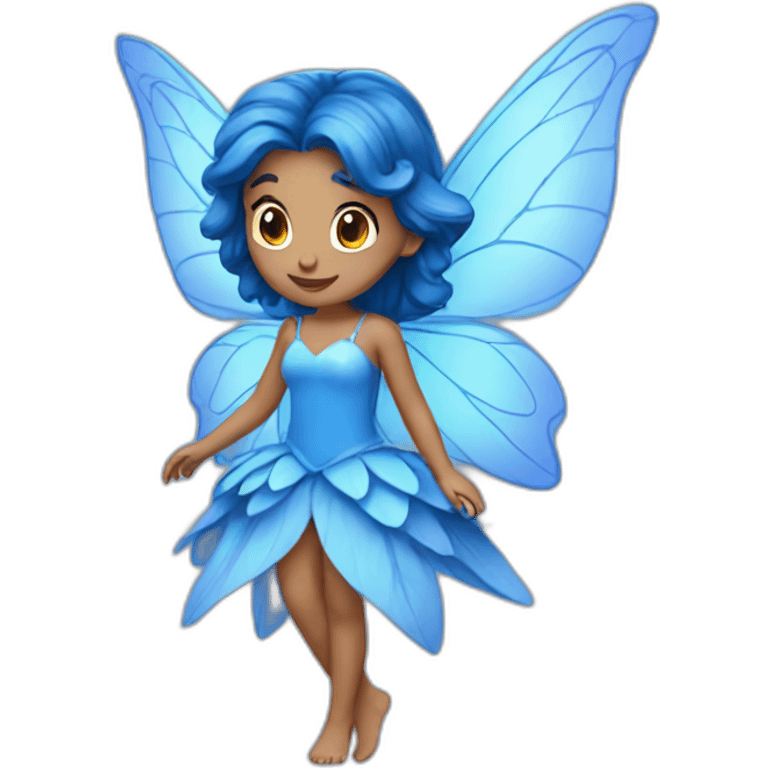 blue fairy emoji