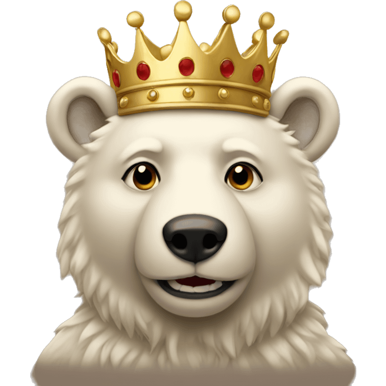 Queen bear emoji