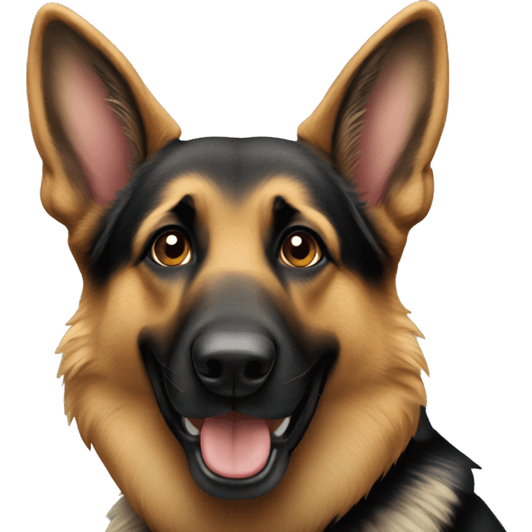 German shepherd  emoji