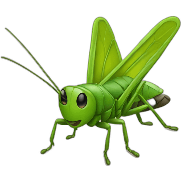 Grasshopper adventures travel emoji